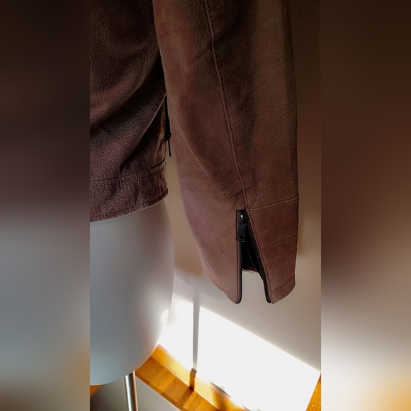 Women's Tan Genuine Leather Jacket 🤎 - Picture 9 of 11